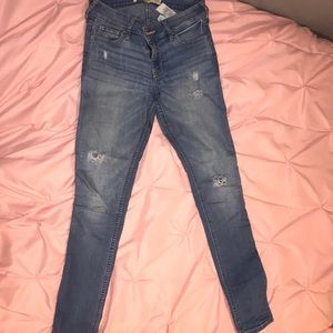 Super skinny Hollister jeans size 0